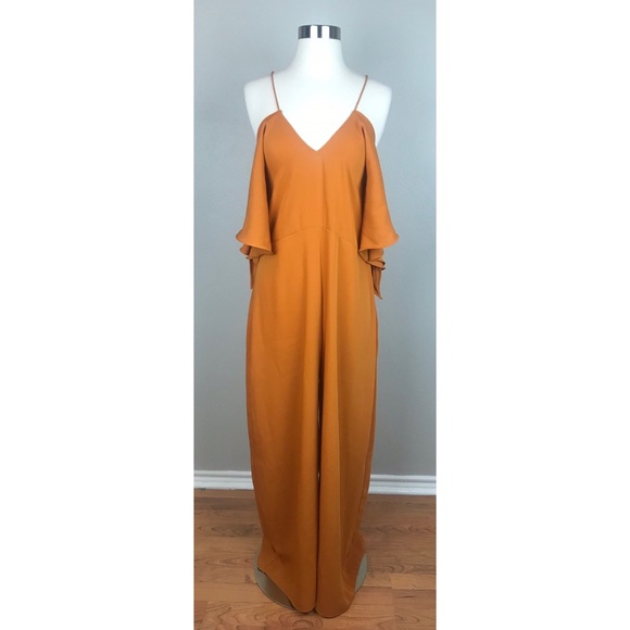 Anthro Elliatt Aurelia Cold Shoulder Jumpsuit - Picture 3 of 8